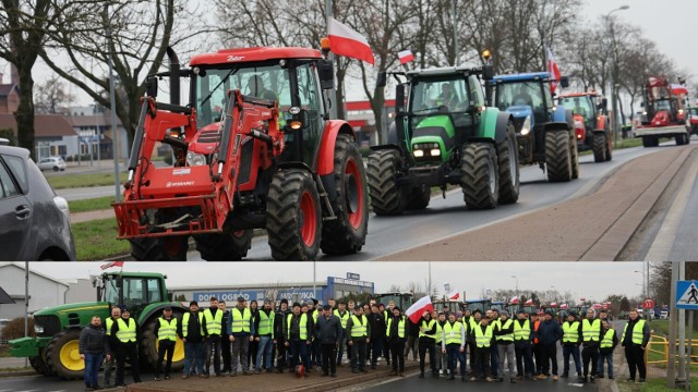 Trwa protest rolników w Grodzisku Wielkopolskim. DK32 jest całkowicie zablokowana!