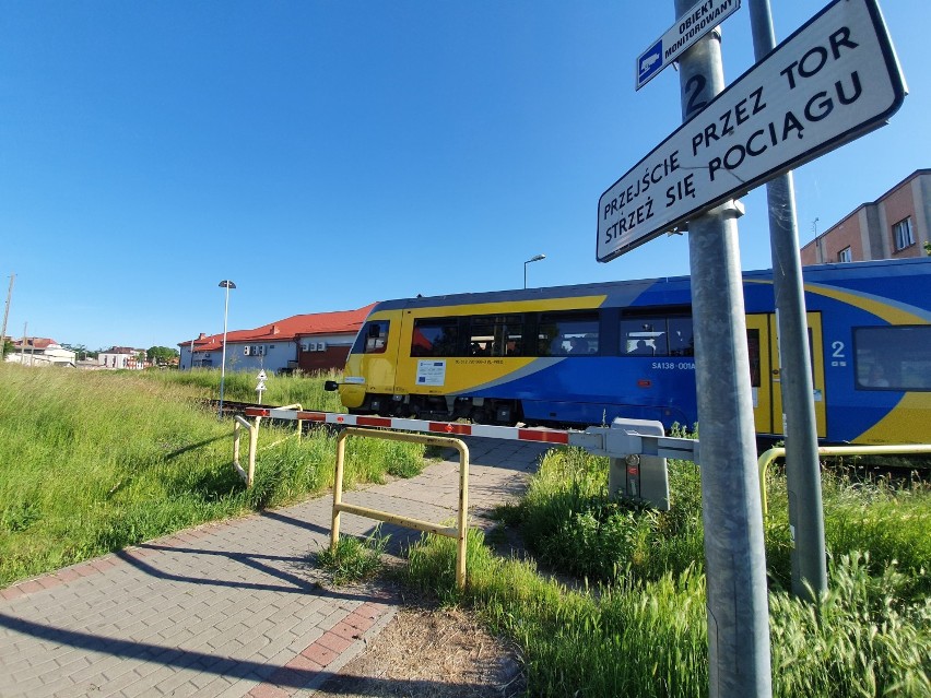 Pociąg z Helu do Gdyni - czerwiec 2020