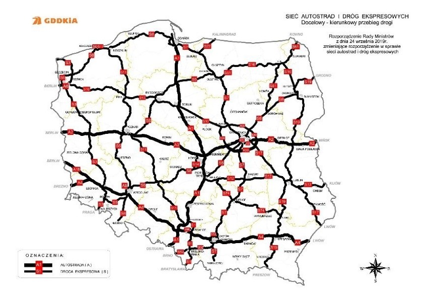 Pięć wariantów przebiegu drogi ekspresowej S74 przez Tarnobrzeg. W poniedziałek spotkanie w sprawie budowy!