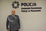 Pleszew. Nadkomisarz Mariusz Michalczak z Komendy Powiatowej Policji z odznaczeniem "Honorowy Dawca Krwi - Zasłużony dla Zdrowia Narodu"