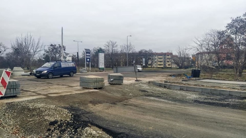 Remont na terenie Parku Przemysłowego "Metalchem" w Opolu...