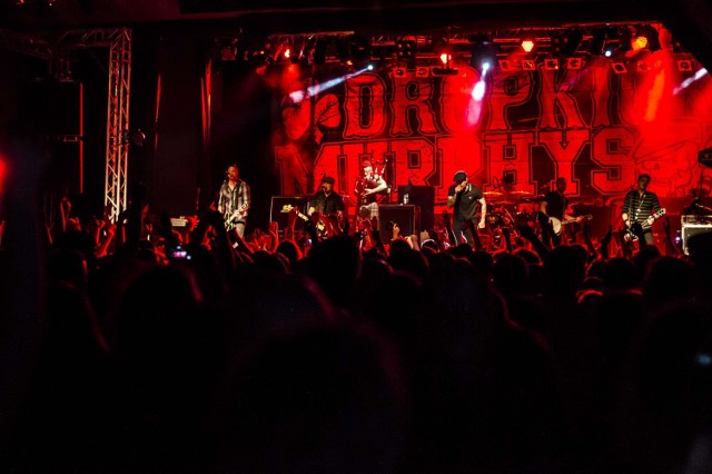 Dropkick Murphys na koncercie w klubie Stodoła