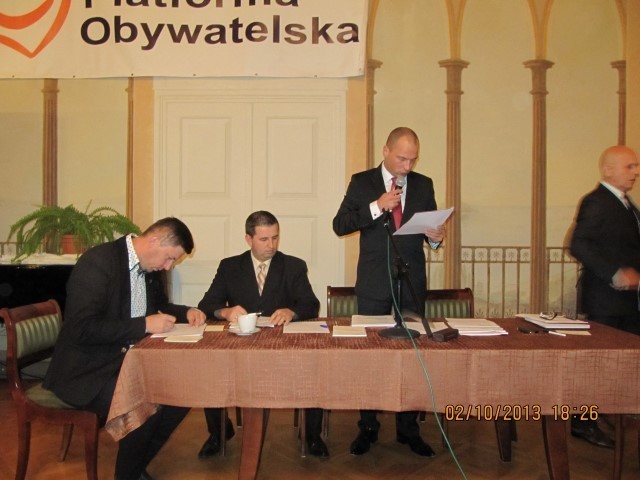 Wybory w Platformie Obywatelskiej powiatu wejherowskiego