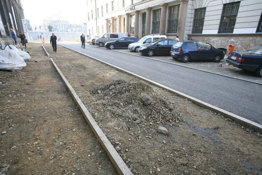 Remont ulicy Pocztowej w Katowicach