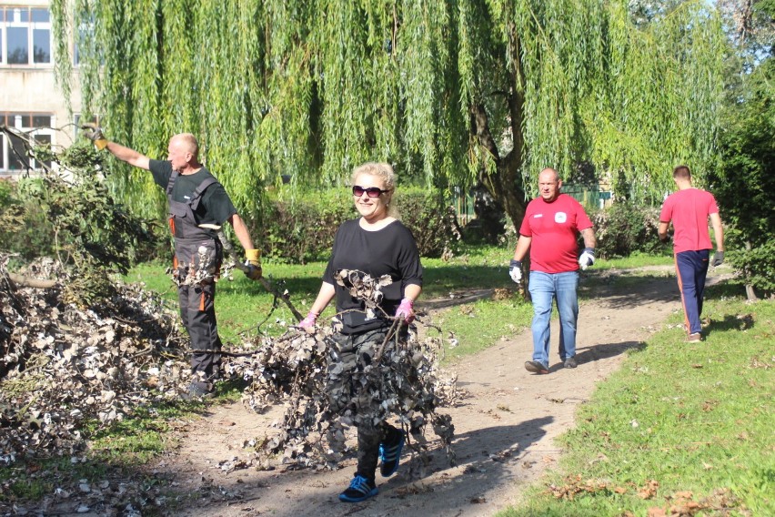 Sprzątanie Parku Trzech Kultur