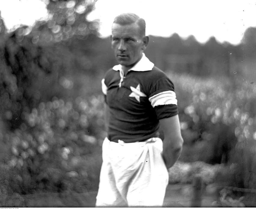 Legenda Wisły Kraków Henryk Reyman w 1926 roku.