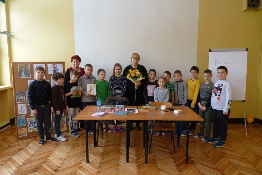 Żarki: Spotkanie z Barbarą Gawryluk, autorką książek dla dzieci [ZDJĘCIA]