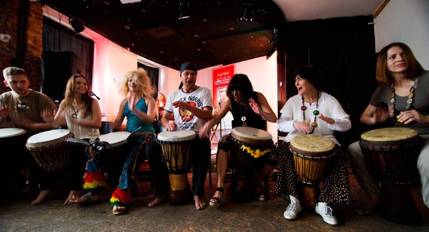 AfroGramy koncert bębnów afrykańskich