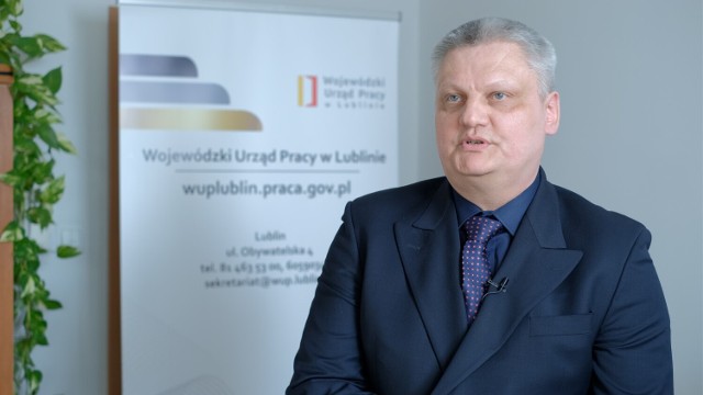 Andrzej Danilkiewicz, wicedyrektor do Spraw Rynku Pracy Wojewódzkiego Urzędu Pracy w Lublinie