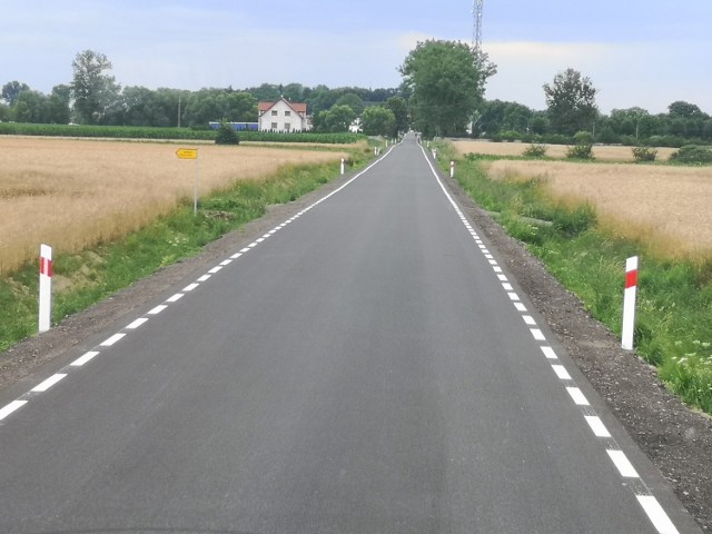 Zakończono prace na pierwszym etapie remontu drogi Brody -Turowo