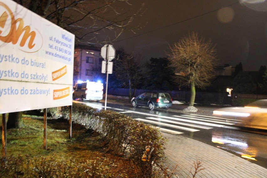 52-latka przechodząca przez pasy potrącona na ul. Traugutta w Wieluniu