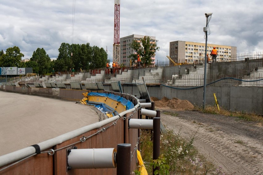 Zobaczcie zdjęcia z placu budowy na stadionie Polonii w...