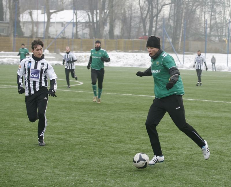 Zimowe sparingi: GKS Katowice - Sandecja Nowy Sącz 0:0 [ZDJĘCIA]