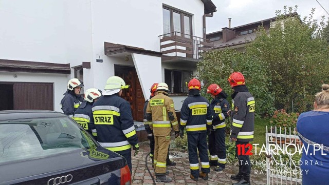 Pożar wybuchł w piątek przed południem w domu jednorodzinnym w Lisiej Górze, trawiąc część wyposażenia