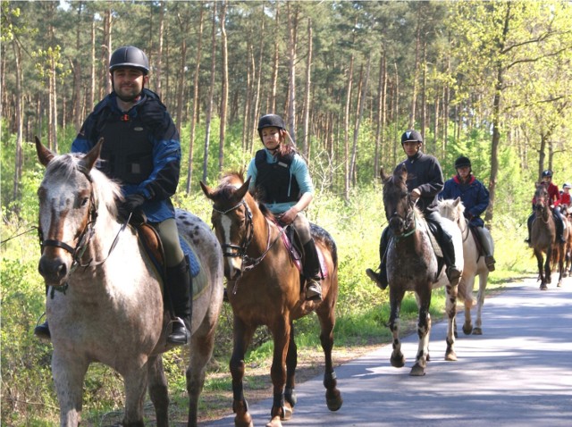 Jeźdźcy pokonali konno ponad 50 km