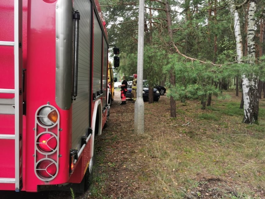 Wypadek na ulicy Ziołowej we Włocławku