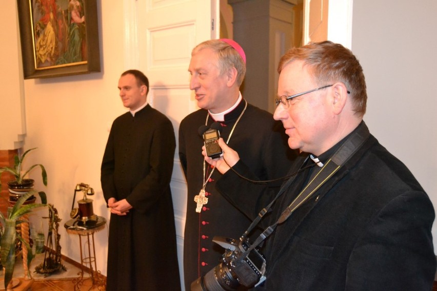 Pelplin:w domu biskupa ks. Ryszarda Kasyny podsumowano świąteczną akcję "Dziennika Bałtyckiego" FOTO