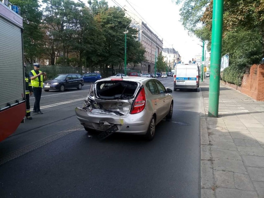 Do wypadku doszło na skrzyżowaniu ulicy Grunwaldzkiej ze...