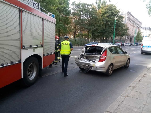 Do wypadku doszło na skrzyżowaniu ulicy Grunwaldzkiej ze Śniadeckich.