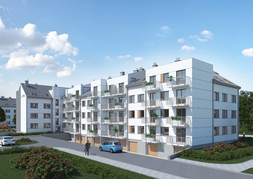 W Kwidzynie powstanie nowe osiedle mieszkaniowe. Na rogu ul. Toruńskiej i Łużyckiej stanie pięć budynków [WIZUALIZACJE]