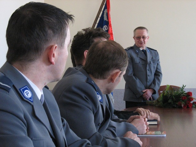 Jacek Ślusarczyk jest komendantem w Człuchowie od trzech lat