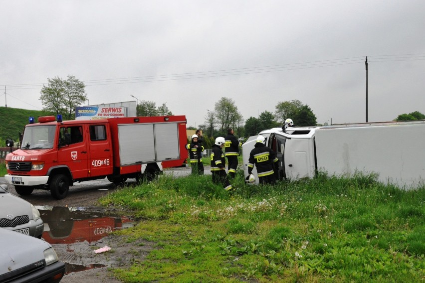 Wypadek w Sławkowie 