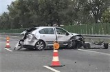 Wypadek na autostradzie A1 w powiecie aleksandrowskim. 3 osoby trafiły do szpitala