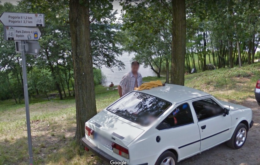Dąbrowa Górnicza. Google Street View