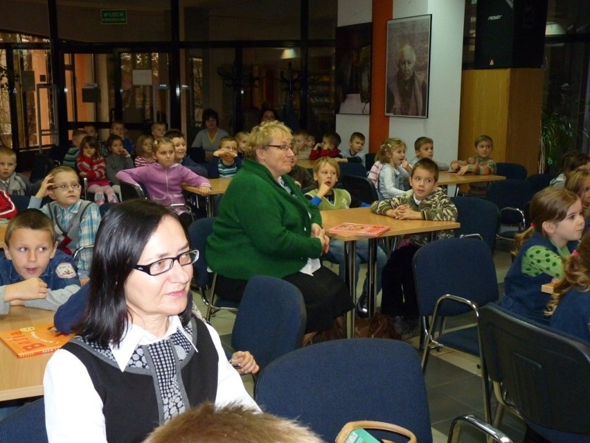 Spotkanie z Basią w Miejskiej Bibliotece Publicznej w Radomsku