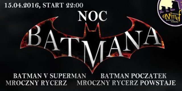 Mamy dla was 2 podwójne zaproszenia na ENEMEF: Noc Batmana w Multikinie Koszalin (15 kwietnia, godz. 22)