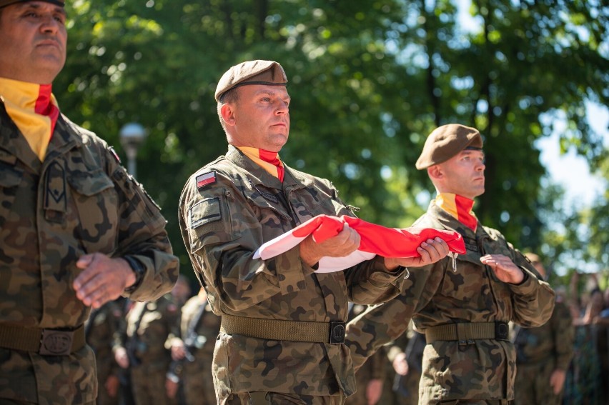 Uroczyste złożenie przysięgi i piknik patriotyczno-wojskowy  w Pajęcznie