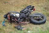 Śmiertelna czołówka na DW nr 178 Trzcianka - Niekursko. 27-letni motocyklista z Trzcianki zginął na miejscu [ZDJĘCIA]