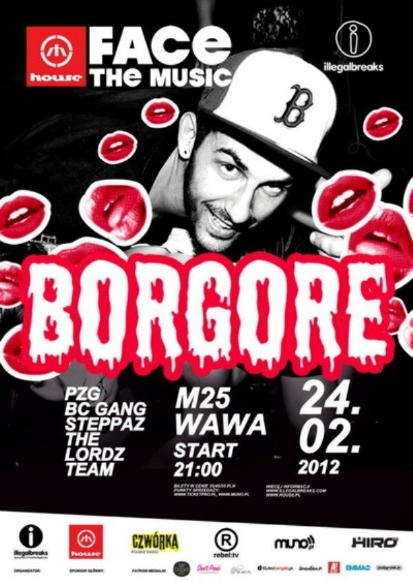 Koncert Borgore w klubie M25

Piątek, 24 lutego, godz....