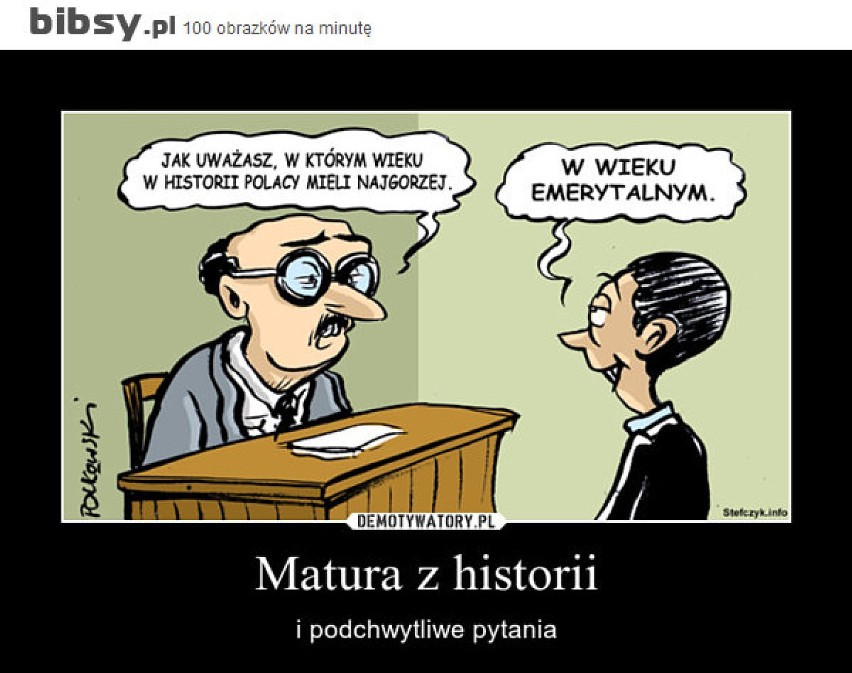 Maturę z historii wybrało 21 349 osób (8,4% zdających)