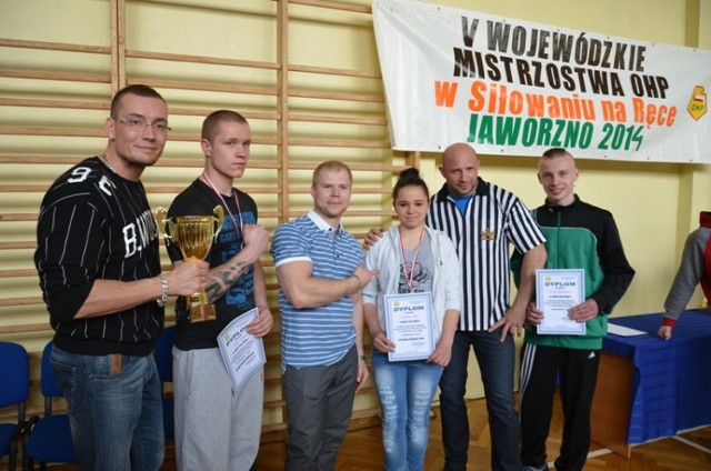 OHP z Siemianowic zajęło trzecie miejsce w mistrzostwach armwrestlingu