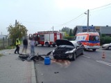 Nowy Sącz. Wypadek motocyklisty na ul. Węgierskiej [ZDJĘCIA]