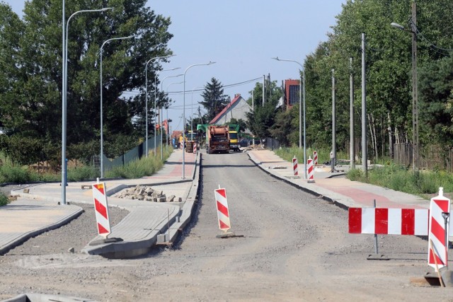 Remont ulicy Szczytnickiej w Legnicy, drugi etap