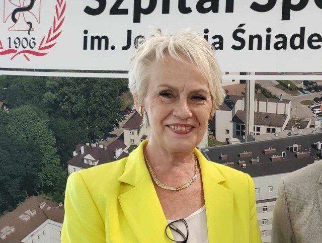 Lidia Zelek przez kolejne sześć lat będzie zarządzać Szpitalem Specjalistycznym w Nowym Sączu. Wygrała konkurs na stanowisko dyrektora