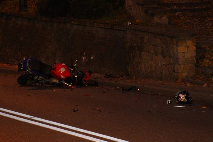 20-latek zginął na motocyklu w Puławach