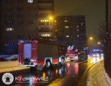 Kilka pożarów w bloku przy ulicy Bieżanowskiej w Krakowie. Policja zatrzymała kobietę podejrzaną o podpalenia