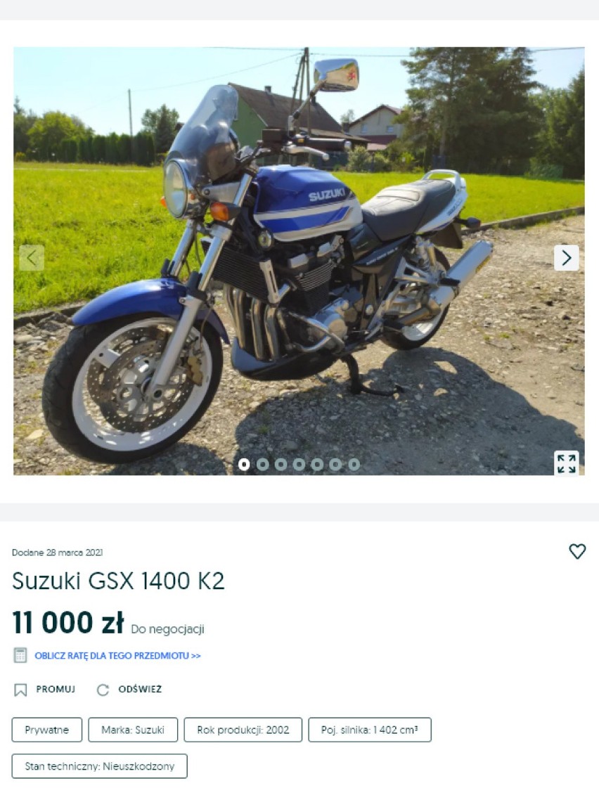 Oświęcim. Motocykle i skutery na sprzedaż. Najciekawsze oferty na OLX [OFERTY, ZDJĘCIA]