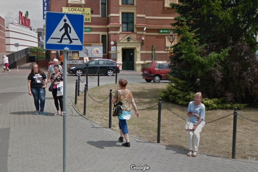 Mieszkańcy Zabrza przyłapani przez kamerę Google Street View