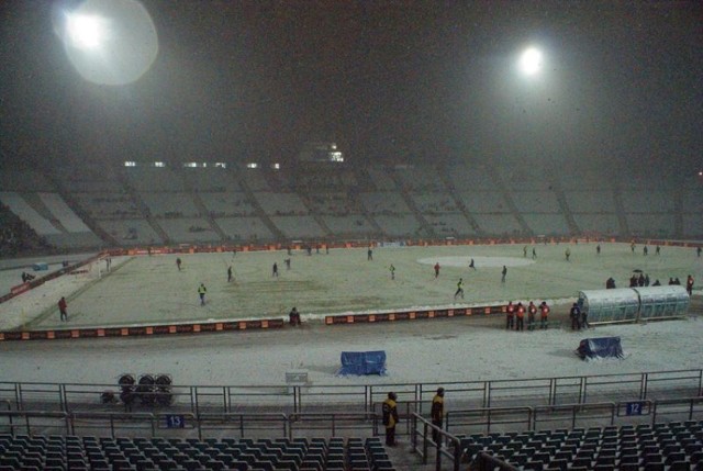 Tak wyglądał Stadion Śląski na kilkanaście minut przed meczem ze Słowacją