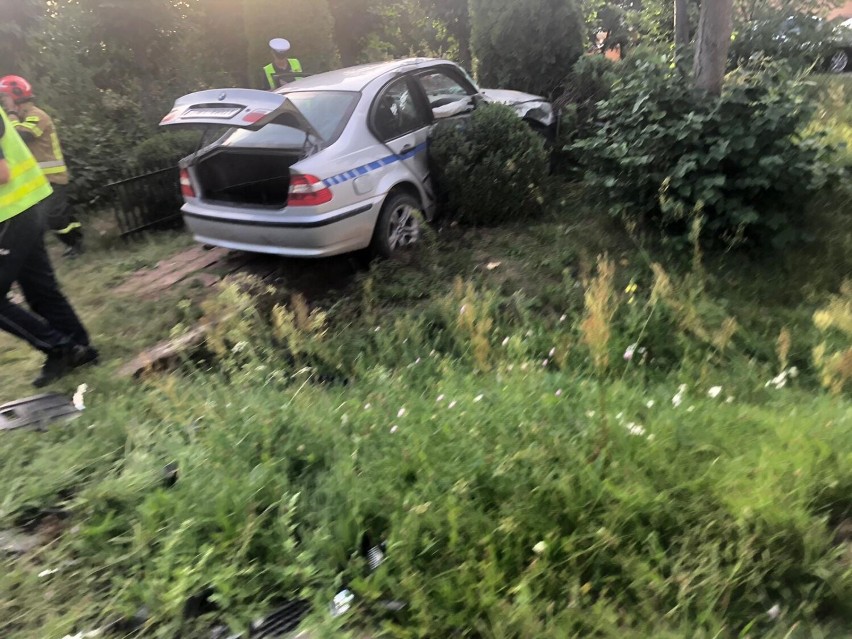 Wypadek na skrzyżowaniu w Boczkach Starych w gminie Szadek