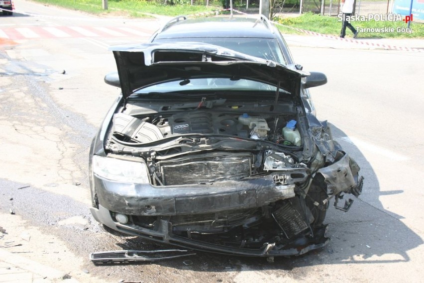 Tarnowskie Góry: Tragiczny wypadek na ul. Wyszyńskiego. Nie żyje 73-letni mężczyzna ZDJĘCIA