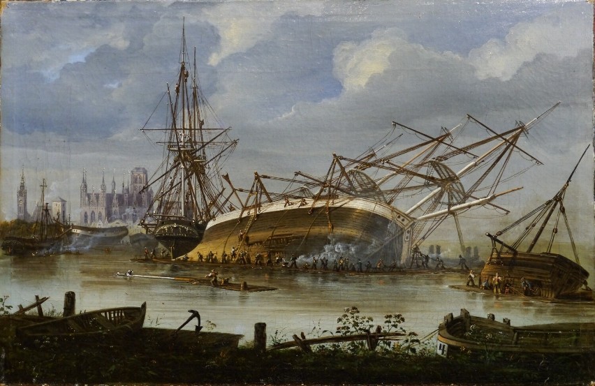 Michael Carl Gregorovius, „Brabank” - obraz olejny z 1838...