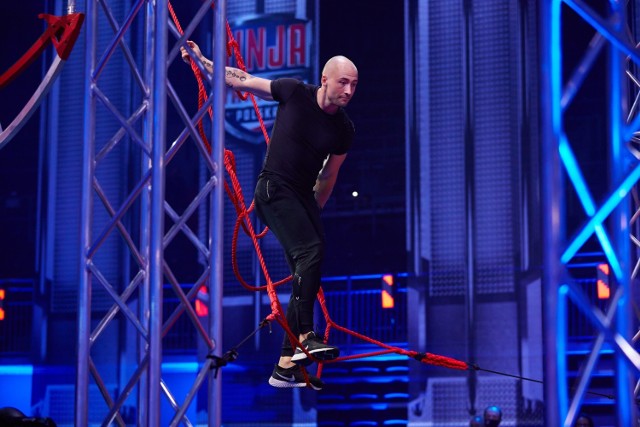 Krzysztof Spławski w Ninja Warrior Polska.