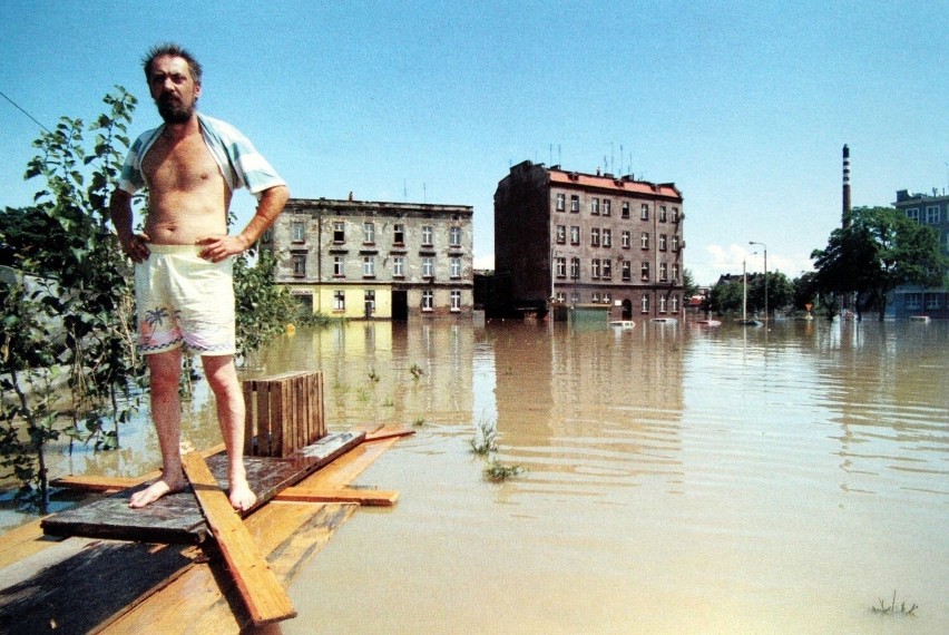 Wielka powódź na Śląsku w 1997 roku. Zobaczcie zalany...
