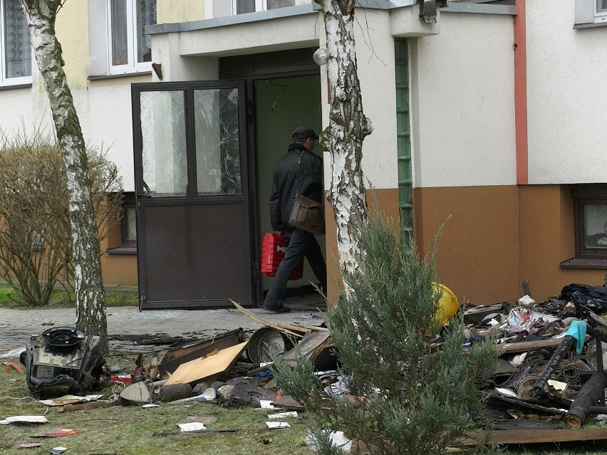 Wybuch w bloku przy Naramowickiej. Mieszkańcy ewakuowani