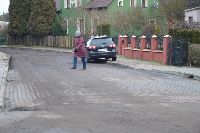 Ulica Cicha jest remontowana.